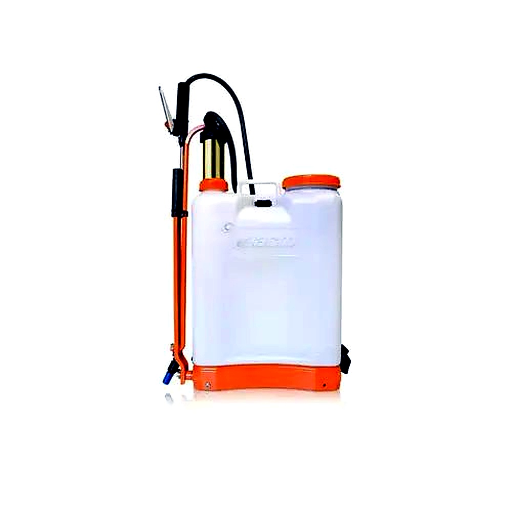 White knapsack sprayer